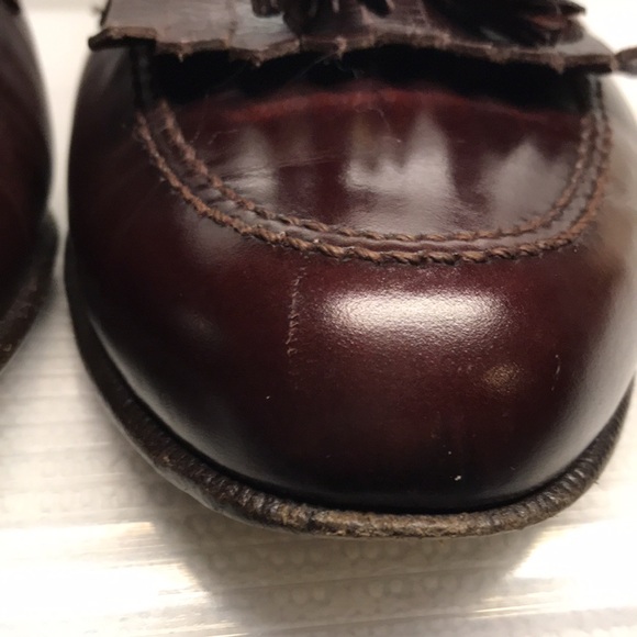 Salvatore Ferragamo Burgundy Tassel Loafer - Picture 8 of 9